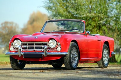 Triumph TR4 in concours staat !
